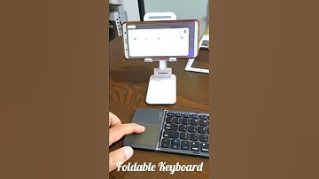Foldable Wireless Keyboard Connect In any Device Smart Gadgets