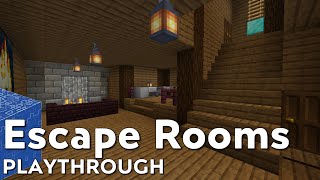 Escape Rooms | Minecraft Puzzle Map Playthrough screenshot 3