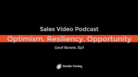 #optimism #resilience #opportunity vlog Episode 1 (Intro)
