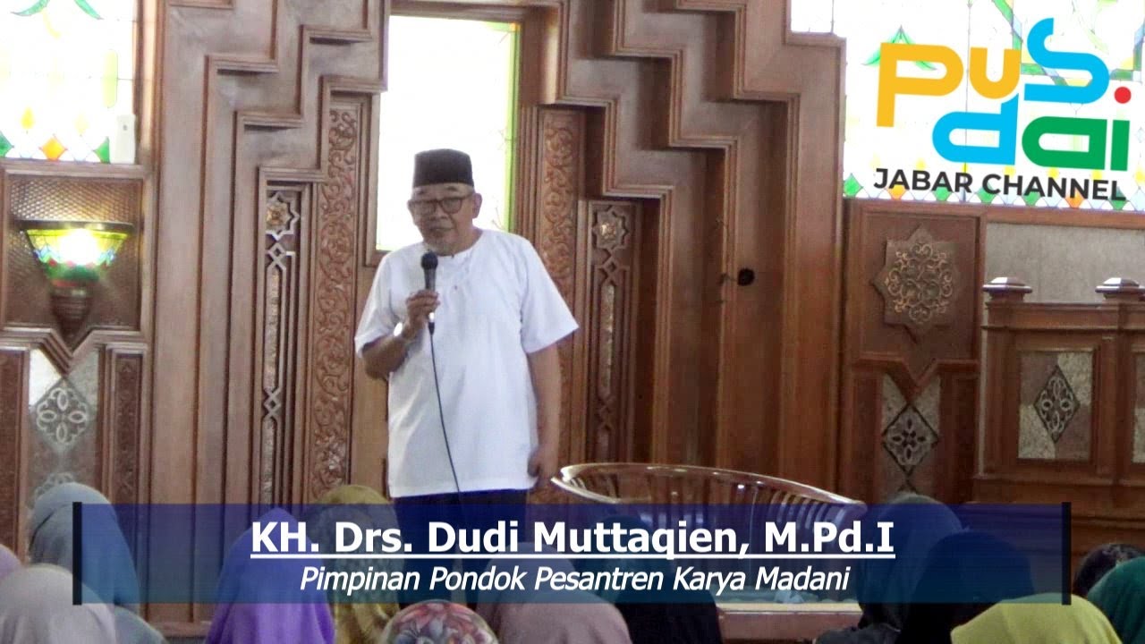 KULIAH DHUHA BERSAMA DRS.KH.DUDI MUTTAQIEN,M.PD.I