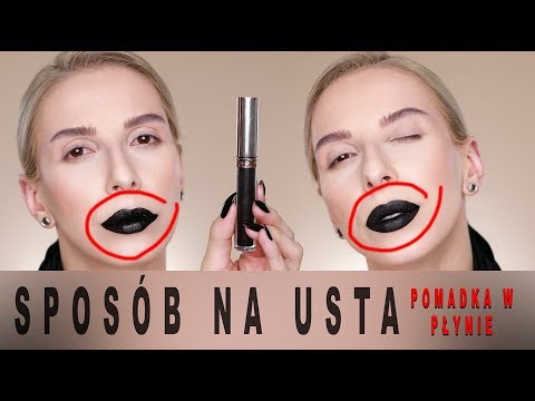 JAK MALUJĘ USTA POMADKĄ W PŁYNIE??? | The Glam Devil