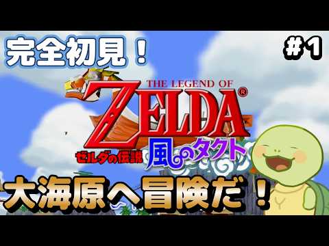 【ゼルダの伝説　風のタクト】完全初見！今日から始まる大冒険！ #1の配信サムネイル