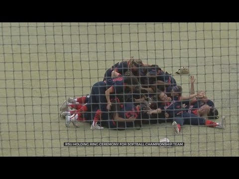 Rogers State University To Hold Ring Ceremony For National Champion Softball Team