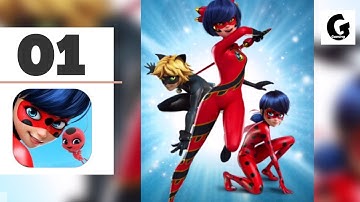 Miraculous Ladybug & Cat Noir - Gameplay Walkthrough Part 1 [iOS, Android]