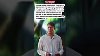 “Channing Tatum Reveals the Biggest Mistake of His Career 💔”