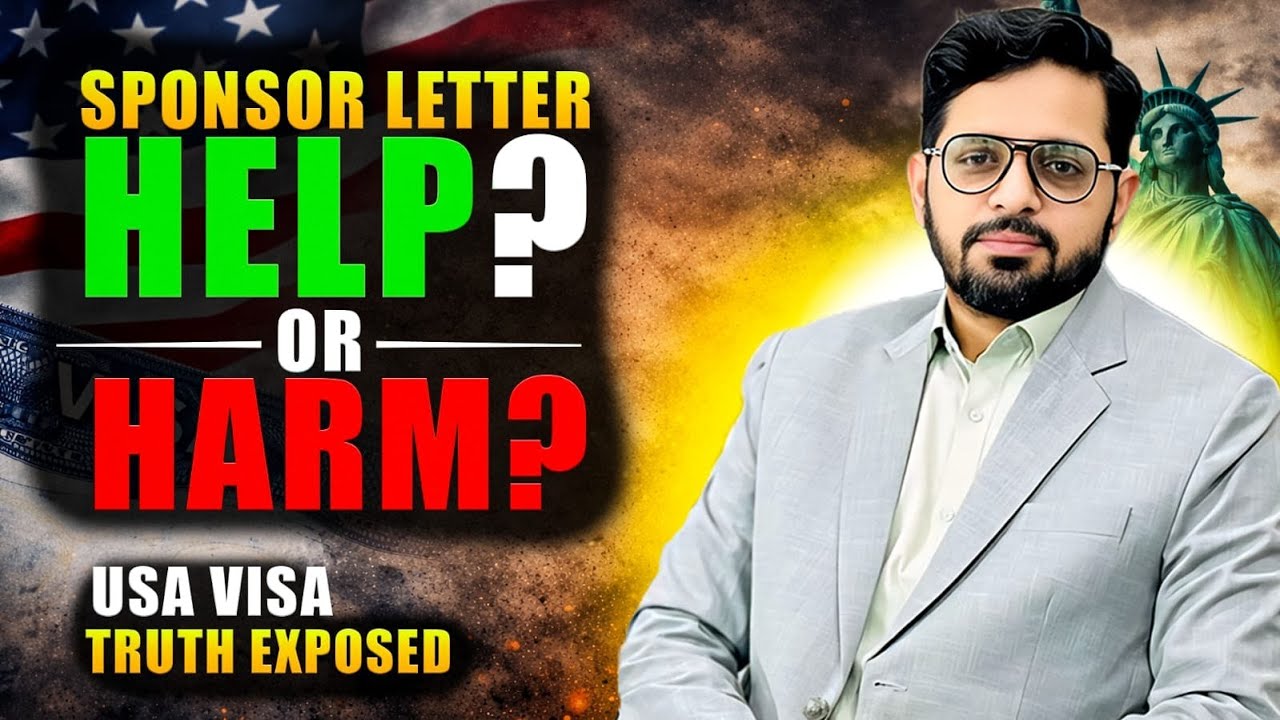 Sponsor Letter for B1/B2 Visa — Big Help or Big Mistake?