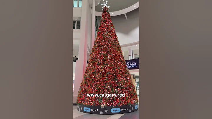 Chinook centre Christmas tree - Calgary.red