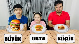 BÜYÜK ORTA veya KÜÇÜK CHALLENGE ELİF SİNEM !! ÖDÜLLÜ CEZALI veya HİLELİ !!