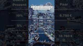 Wer Gilt Als Reich In Deutschland? Nach Einkommen