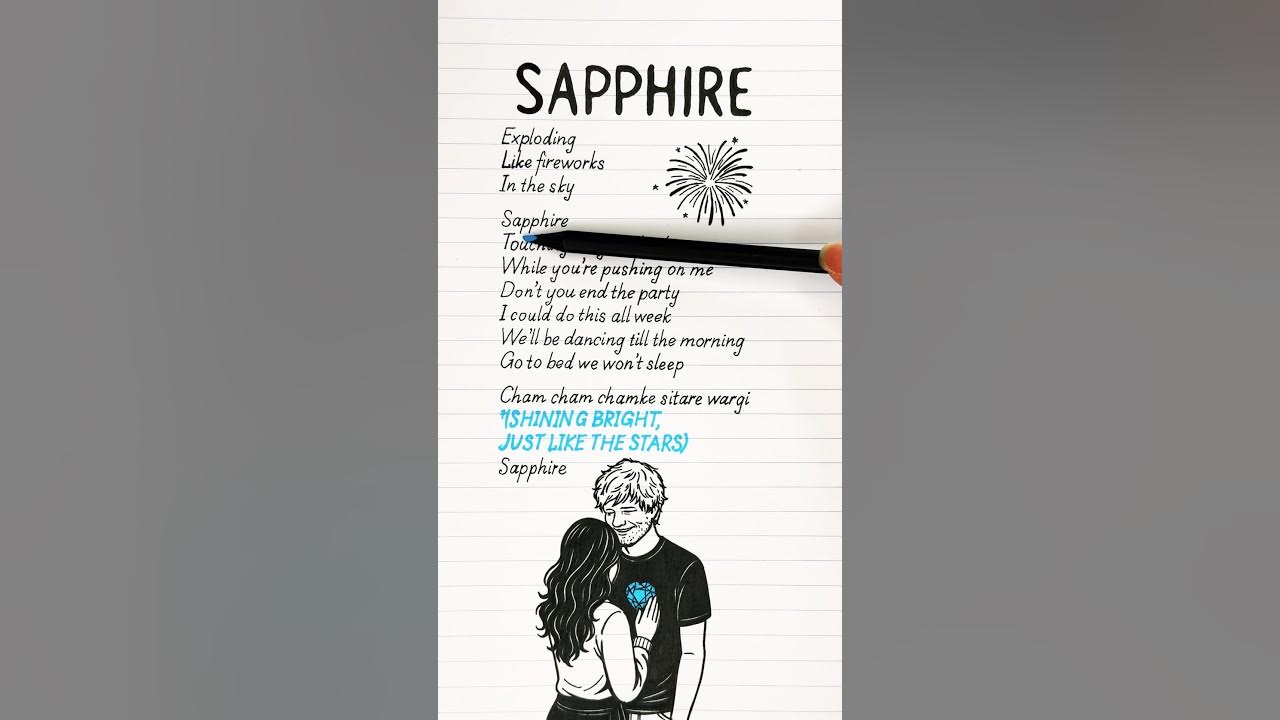 π Sapphire β Ed Sheeran feat. Arijit Singh (Lyrics + Subtitles) π Sapphire β Ed Sheeran feat. Arijit Singh (Lyrics + Subtitles)