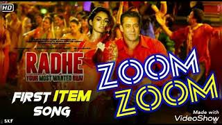 Zoom zoom mp3 Song ## #Radhe Your Most Wanted Bhai