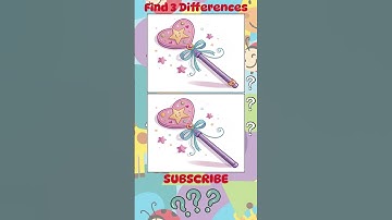 Can You Find the 3 Differences? #391