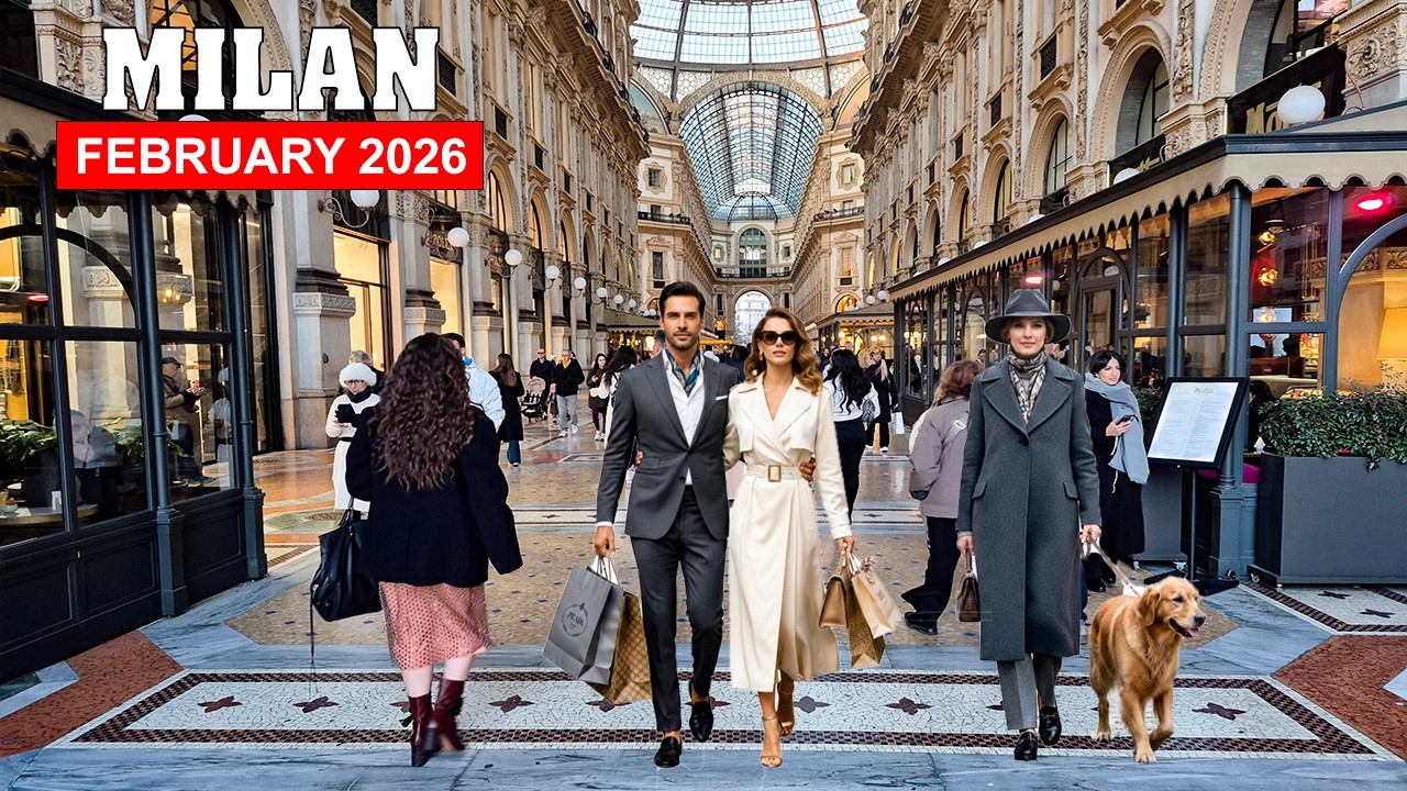 Walking Through Milan, Italy 🇮🇹 | Sunny 16°C Day ☀️ | 4K City Walk (24 Feb 2026)