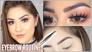 My Eyebrow Routine 2017 ♡ Adyel Juergensen
