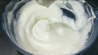 Cake Frosting without cream ,blender and Machine||Homemade cake icing recipe