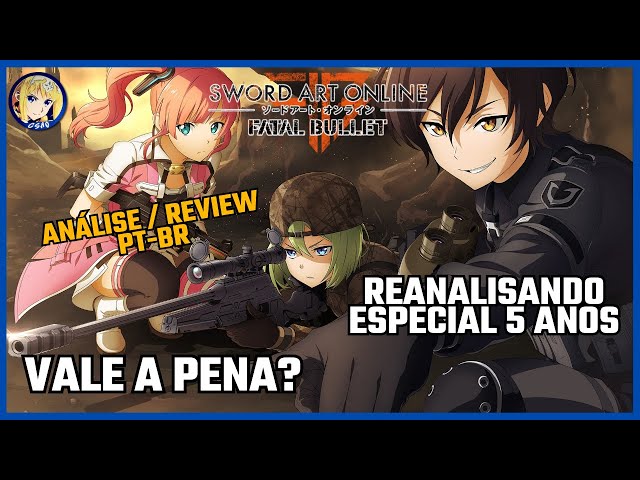 Legal, eim?! Bandai Namco libera novo vídeo de gameplay de Sword Art Online:  Fatal Bullet 