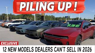 12 Brand New Cars Nobody Wants in 2026 - GHOST LOTS