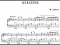 Mel Bonis - Berceuse Opus 23.1 - Piano + Sheet Music