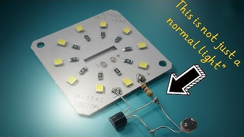 This Light Turns ON Automatically! (No Switch Needed) Automatic Light Kesy Bnay?