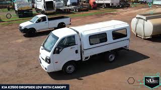 Kia K2500 Dropside Ldv With Canopy Nuco Auctioneers