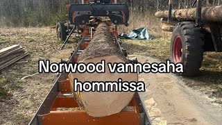 (#14) Nyt tulee pelkkaa ja lautatavaraa, Norwood lumberman MN27