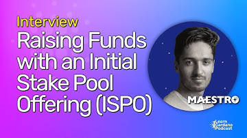 How to Fundraise & Distribute Tokens with an Initial Stake Pool Offering (ISPO)