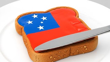 World Flags on Toast 🍞 | Oddly Satisfying ASMR Animation Ep. 9