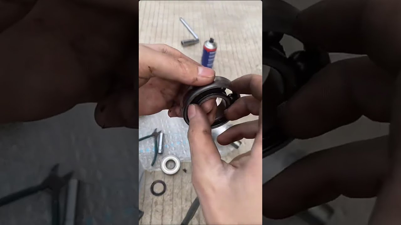 How to replace generator motor bearing on chevrolet menlo EV vehicle 