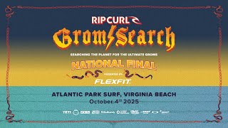 Rip Curl #GromSearch USA National Final Pre-Show at Atlantic Park Surf - WATCH LIVE