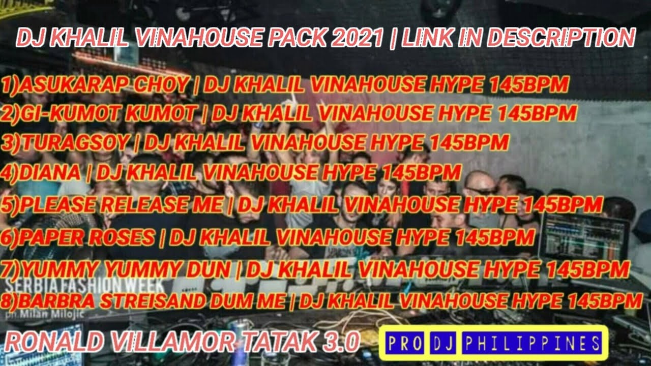 🔴NONSTOP VINAHOUSE HYE 2021 145BPM | DJ KHALIL FT. RONALD VILLAMOR TATAK 3.0