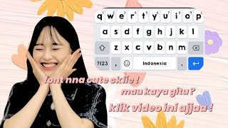 tutorial font tebel, cute cklie ! screenshot 3