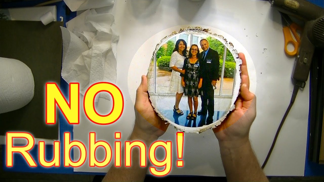 how to decoupage pictures on wood