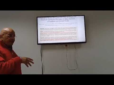 محاضرة الاستاذ الدكتور علاء الدسوقي استشاري جراحة العظام ومحاضرة عن  