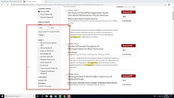 JSTOR database tutorial