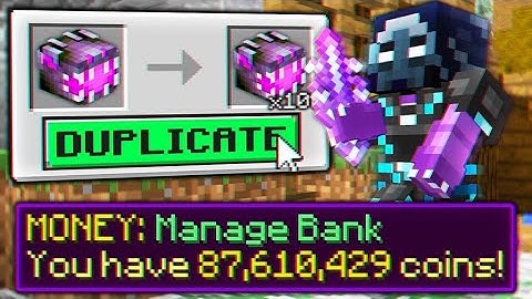 Dupe Mod Earn Upto 50B Coins Hypixel Skyblock Newest Dupe Mod I TSM mod