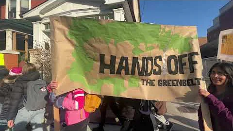 Riverdale C.I. students stand up with Ward 14 Coun...