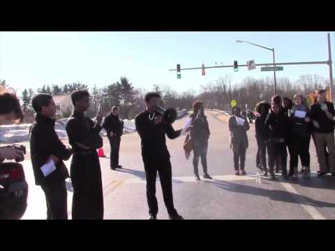 Mount Hebron High School Protest