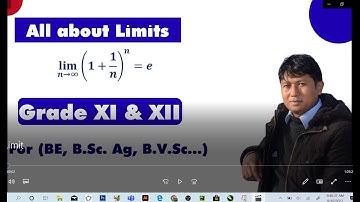 MCQ on limits | Use of L