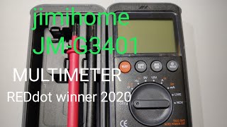 JIMIHOME JM-G3401 REDDOT 2020 PLAM SIZE MULTIMETER