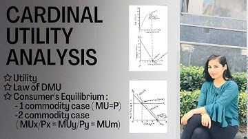 Cardinal Utility Analysis| Derivation of Demand curve| Microeconomics