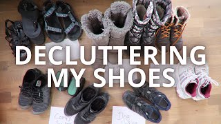 DECLUTTERING MY SHOES | ON THE WAY TO MINIMALISM by Healthy Minimalist Mom 888 views 2 years ago 12 minutes, 48 seconds