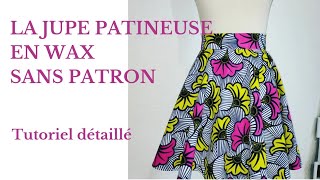 tuto jupe patineuse wax