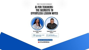 AI For Teachers: The Secret To Effortless Lesson Plans