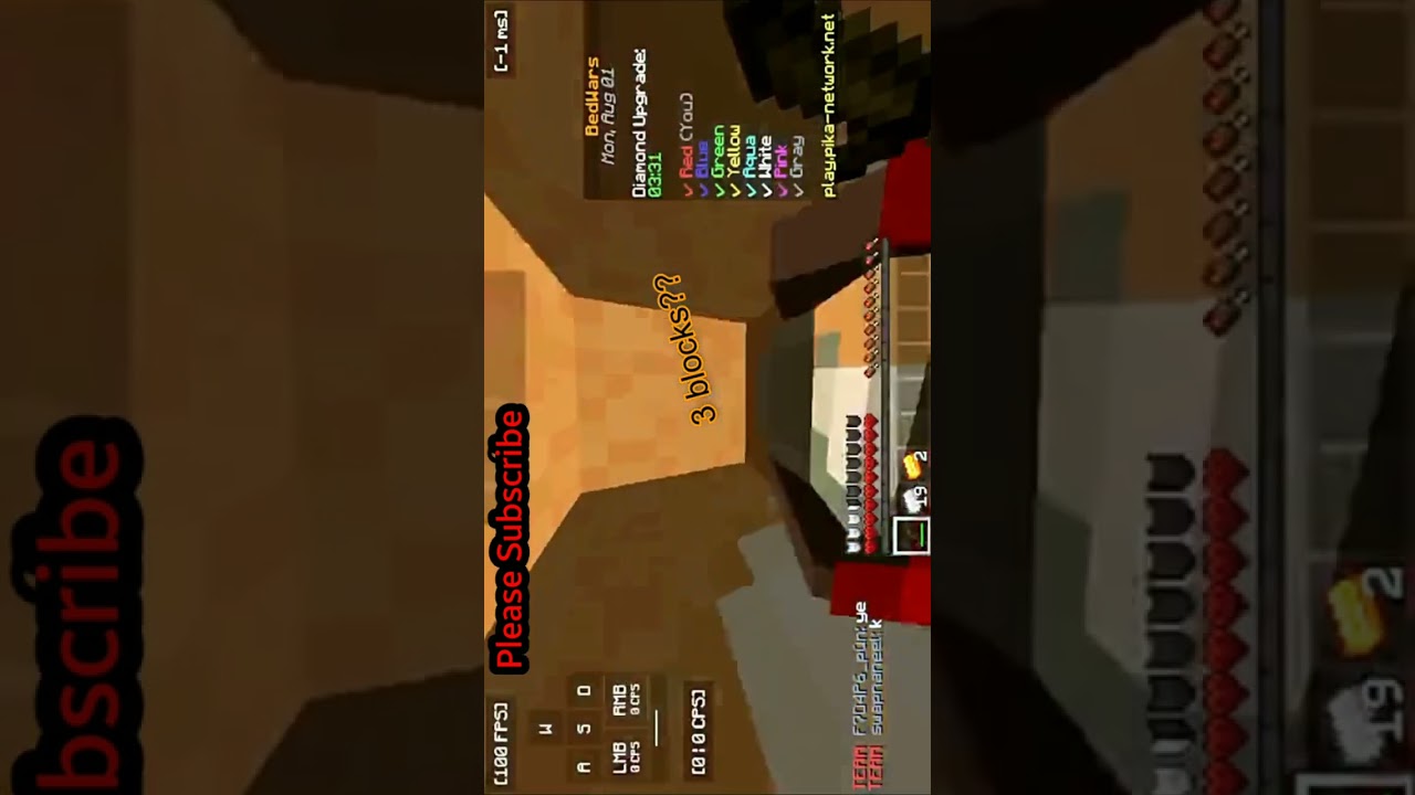 Is this Minecraft player HACKING? #shorts #minecraft #hacker
