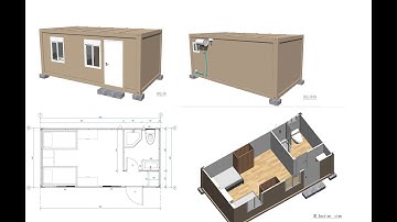 Complete MEP ( Electrical and Plumbing) modelling for a " Container - Project " in REVIT & AUTOCAD