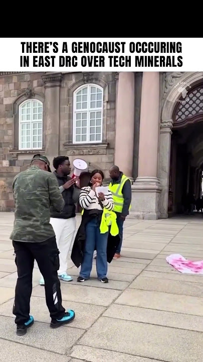 CONGOLESE PROTEST IN COPENHAGEN TO RAISE AWARENESS ABOUT THE GENECAUST IN EASTERN DRC