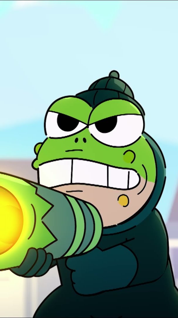 Epic Battle Scene! ?? Beast Boy Vs Everyone | Beast Boy: Lone Wolf | @cartoonnetworkuk #shorts
