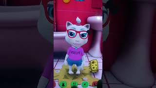 Playing The Knockoff of Talking Angela (Let's play my talking kitty cat)(AGAIN!) Part 2 screenshot 5