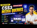 Complete CSS Media Query Guide for Beginners | Hindi Tutorial