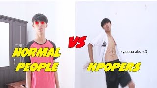 NORMAL VS KPOPERS || KOMPILASI VIDEO INSTAGRAM @agorivalll